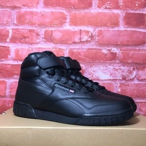 REEBOK EX-O-FIT HI MEN'S SHOES BLACK 3478 ATHLEISURE CASUAL SHOES SIZES